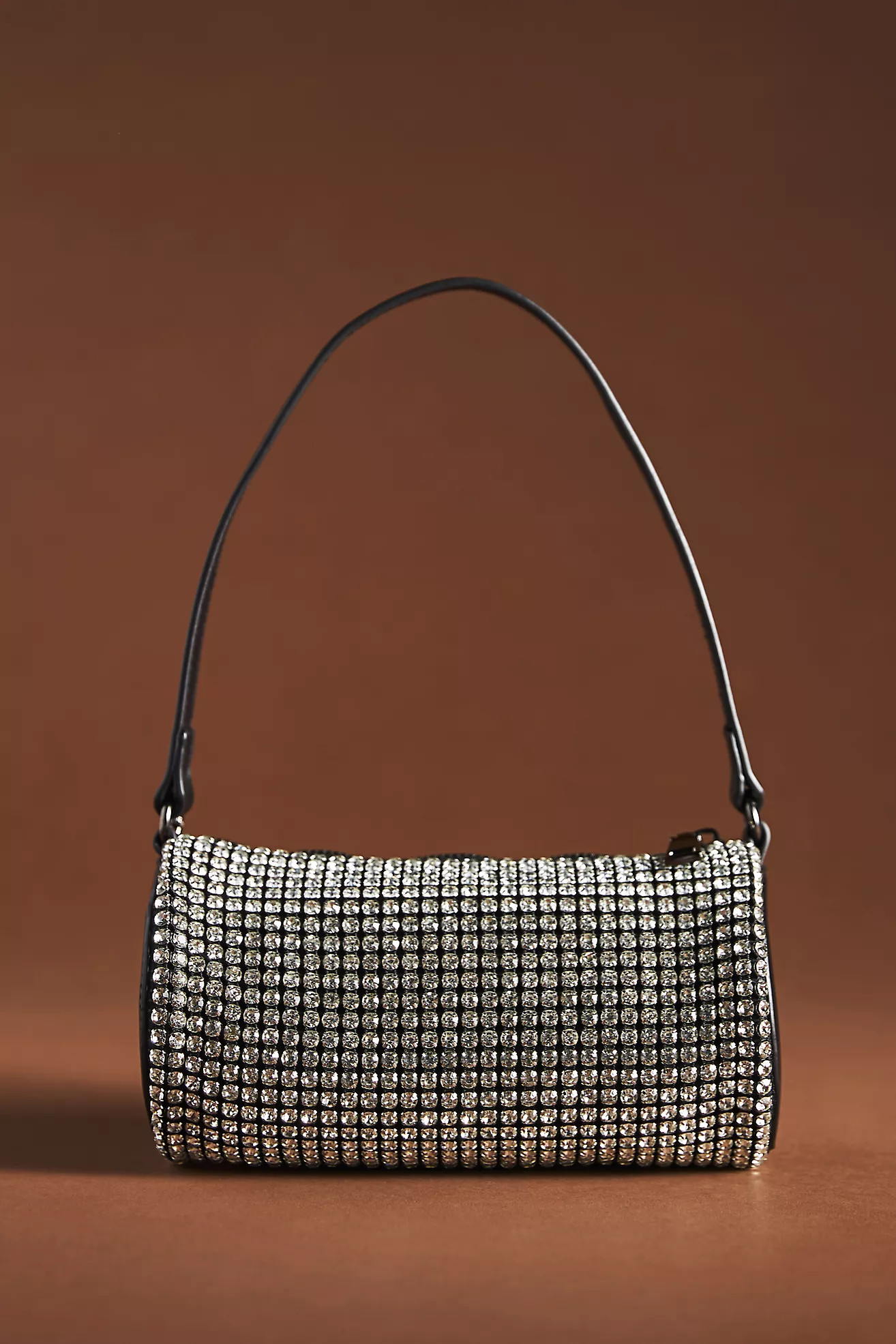 Cylinder Rhinestone Shoulder Bag | Anthropologie (US)