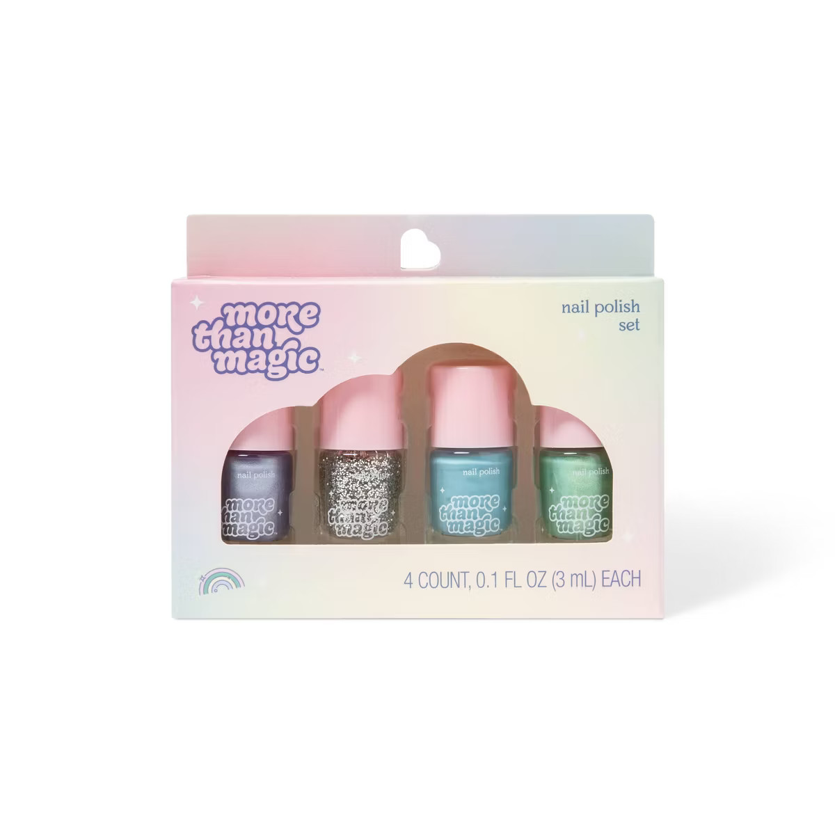 Nail Polish Set - Blues and Greens - 4pc - More Than Magic™ | Target