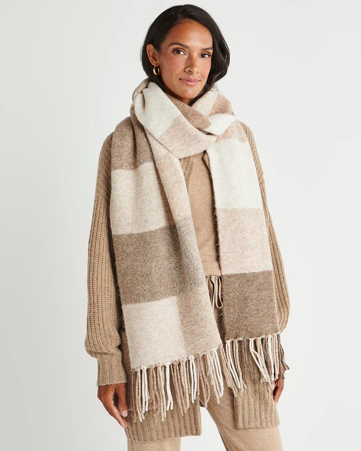 Splendid x Cella Jane Plaid Scarf | Splendid