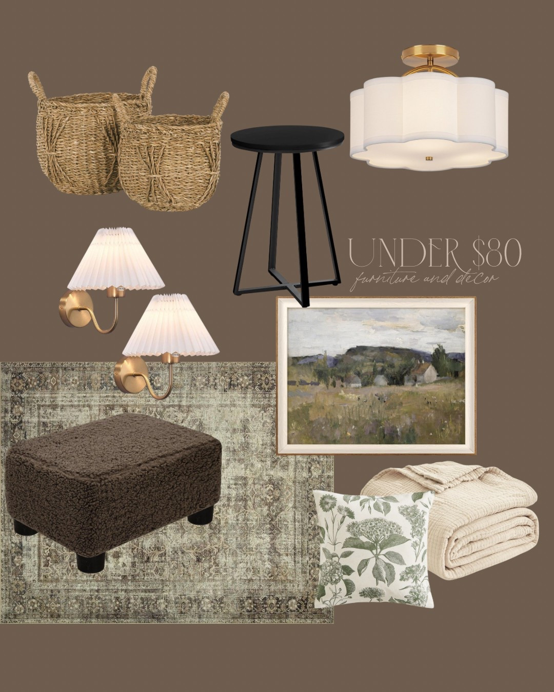 Home decor  & furniture finds for spring and summer under $80

#LTKcanada #LTKspring #LTKsummer