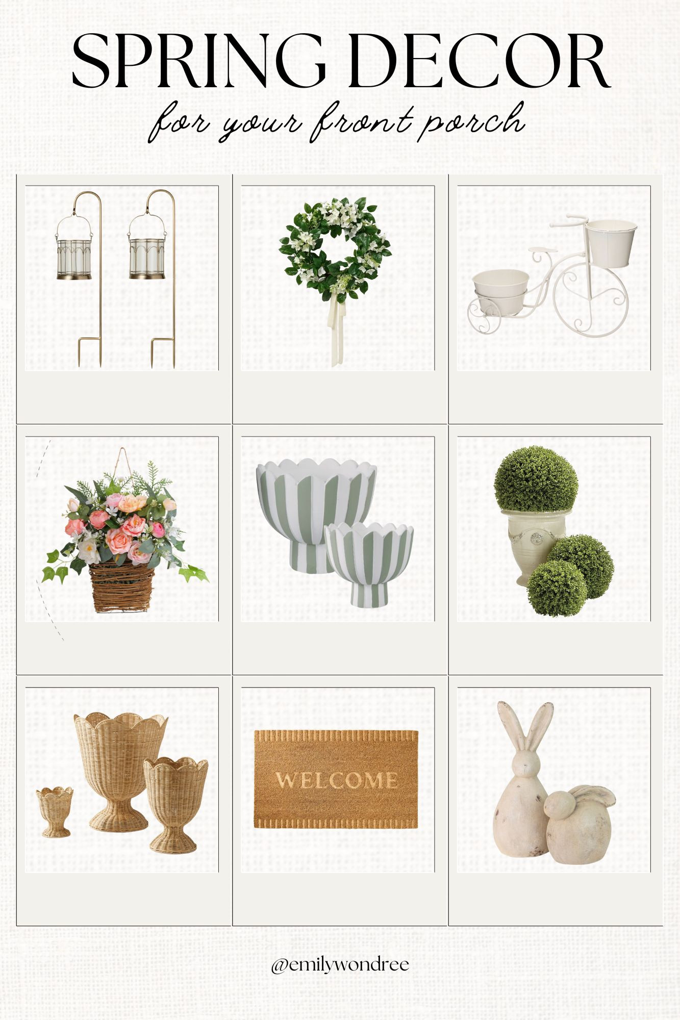 Spring Decor: Front Porch #springdecor #frontporch #homedecor 

 #LTKSeasonal #LTKHome