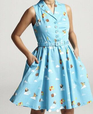 Her Universe Disney Pixar UP Balloons Retro Dress M 2X New | eBay US