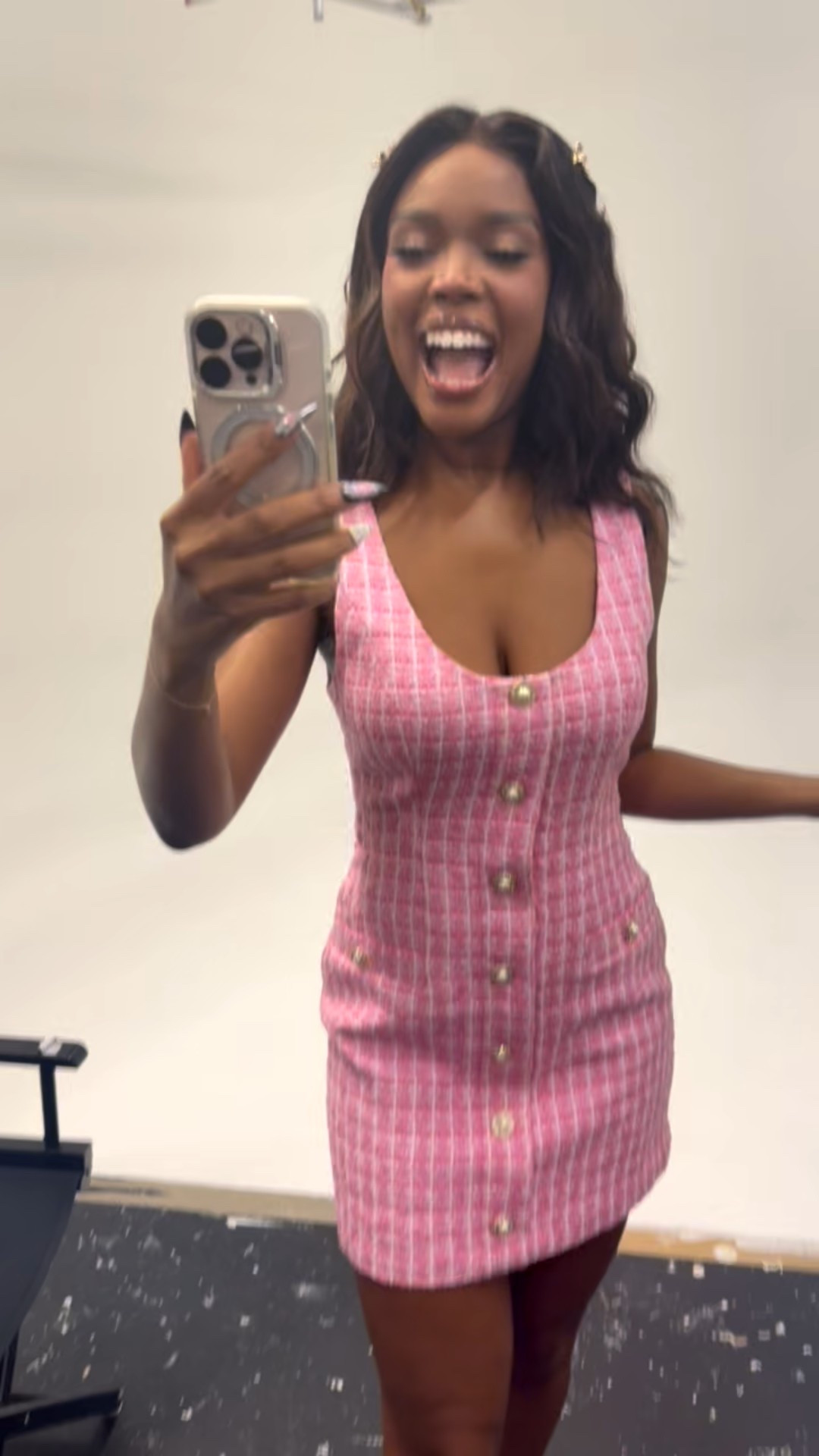 This look ATE!!! LOVE this pink dress and shoes! The shoes are work though honey!! 

#LTKStyleTip #LTKShoeCrush #LTKBeauty