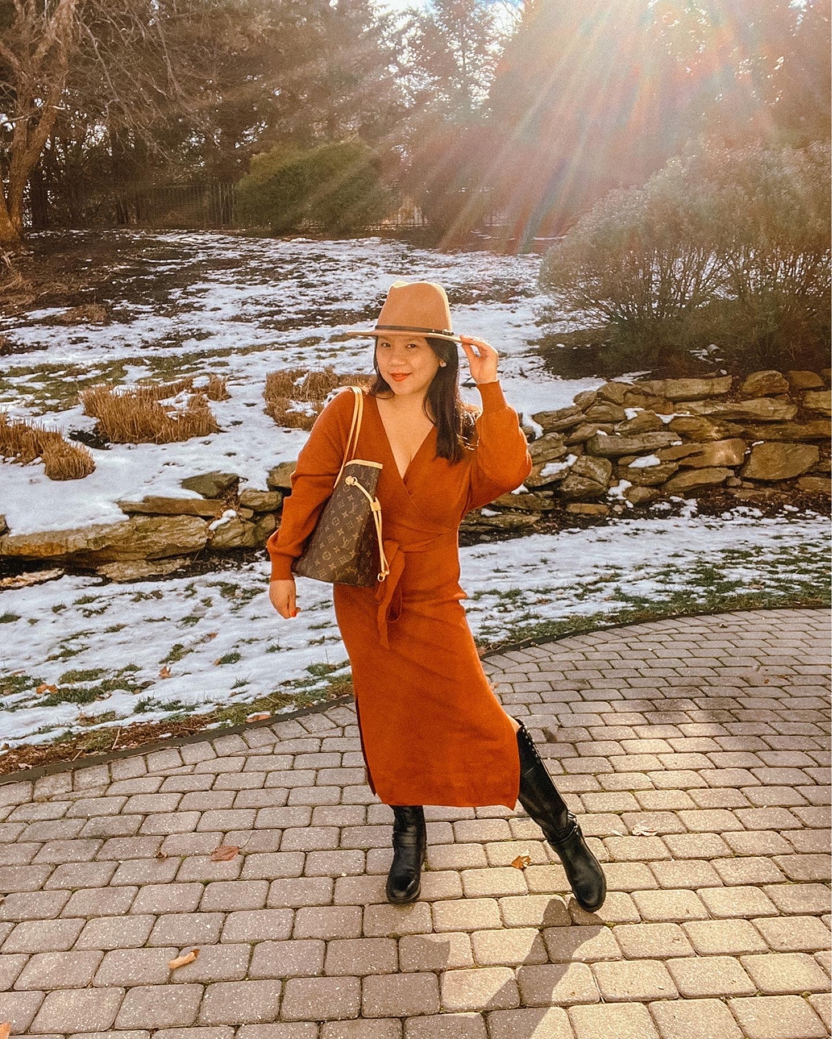 Sweater dress under $30! @amazonfashion #thanksgiving #thanksgivingoutfit #fallstyle #falloutfits 
#weddingguestdress

#LTKstyletip #LTKfindsunder50 #LTKwedding