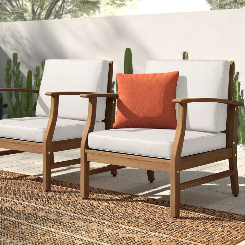 Beverely Patio Chair with Cushions | Wayfair North America
