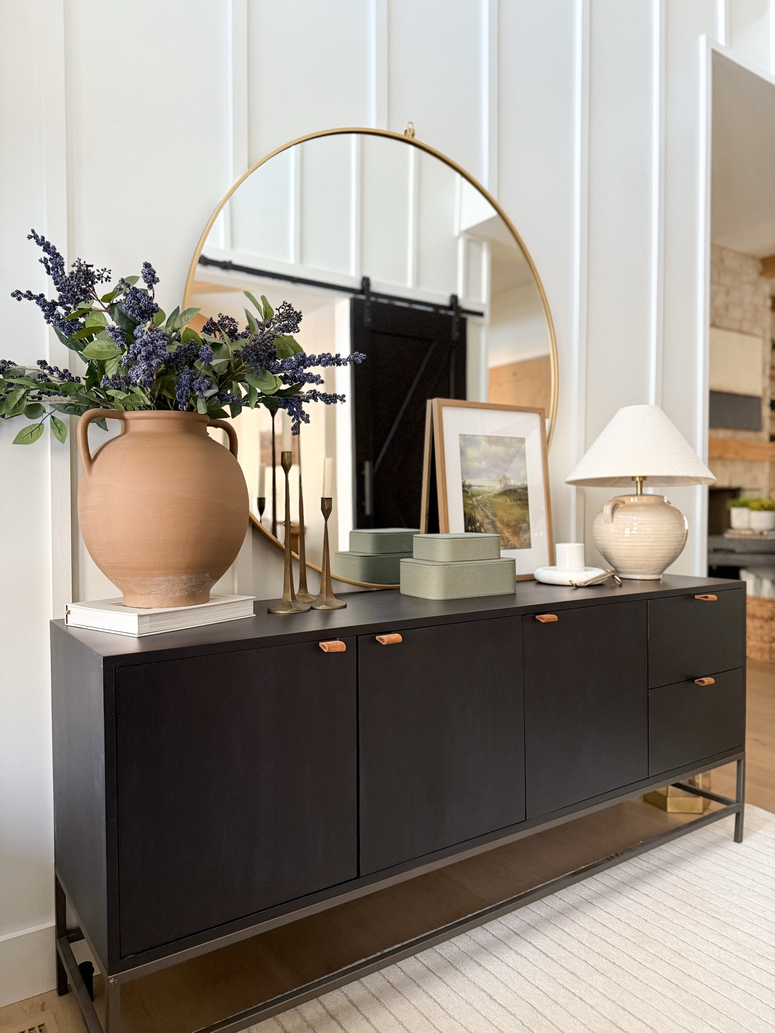 I’m sharing my top styling tips for a fresh, welcoming entryway! From oversized vases and elegant lamps to chic candles, nesting boxes, and statement artwork—these pieces bring life and warmth to your space. Plus, I’m showing you how to mix textures and layers for that perfect spring vibe. Shop my decor picks and more to transform your home this season! 🌸✨ #SpringStyling #EntrywayInspo #HomeDecor #ShopMyStyle 

#LTKHome