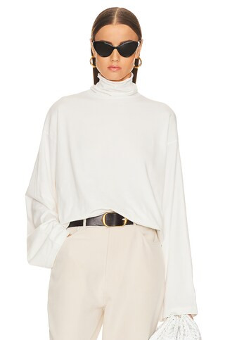 Jersey Oversized Turtleneck | Revolve Clothing (Global)