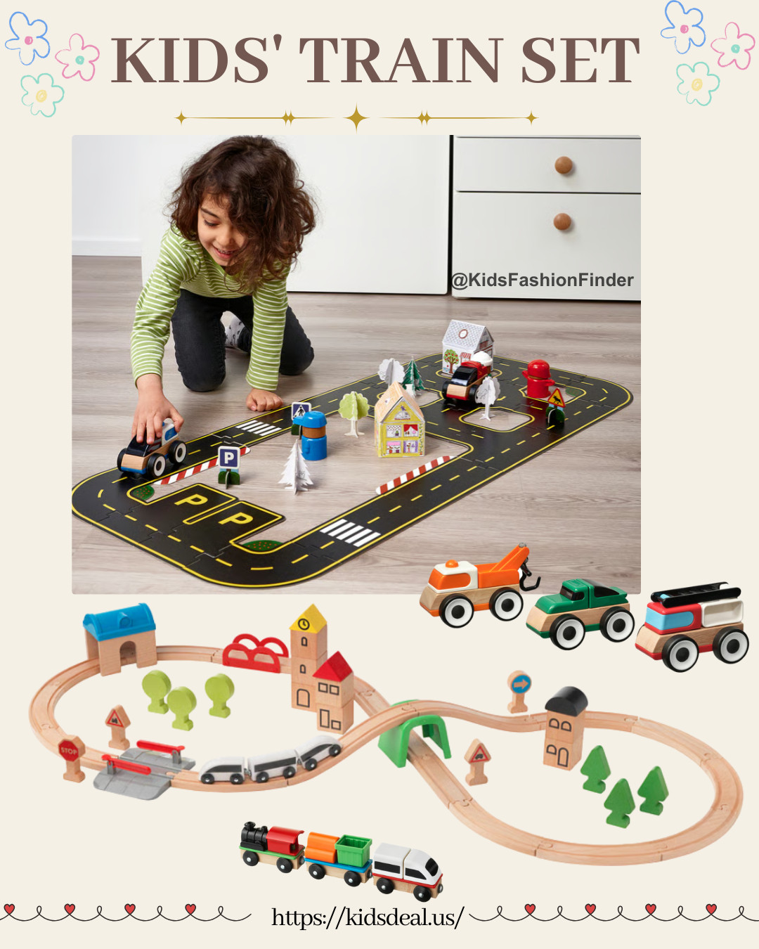 🚂✨ Perfect for little train lovers!

This LILLABO Railway set is an awesome gift for toddlers. Just the right size, colorful, and super easy for little hands to play with.

Kids love building tracks and pushing the trains — great for imagination, coordination, and screen-free fun. Such a classic toy they’ll keep coming back to! 💛

#TrainToys #Lillabo #ToddlerToys #WoodenToys #KidsPlay #GiftIdeas #MomLife 🚂✨ 

 

#LTKHome #LTKFindsUnder50 #LTKKids