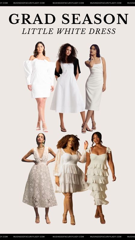 To all my grad girlies, you deserve the prettiest white dress on your big day! Shop my roundup of faves this spring!

graduation, grad outfit inspo, wedding, plus size fashion, curvy, white dress, mini dress, spring dress

#LTKfindsunder100 #LTKplussize #LTKSeasonal