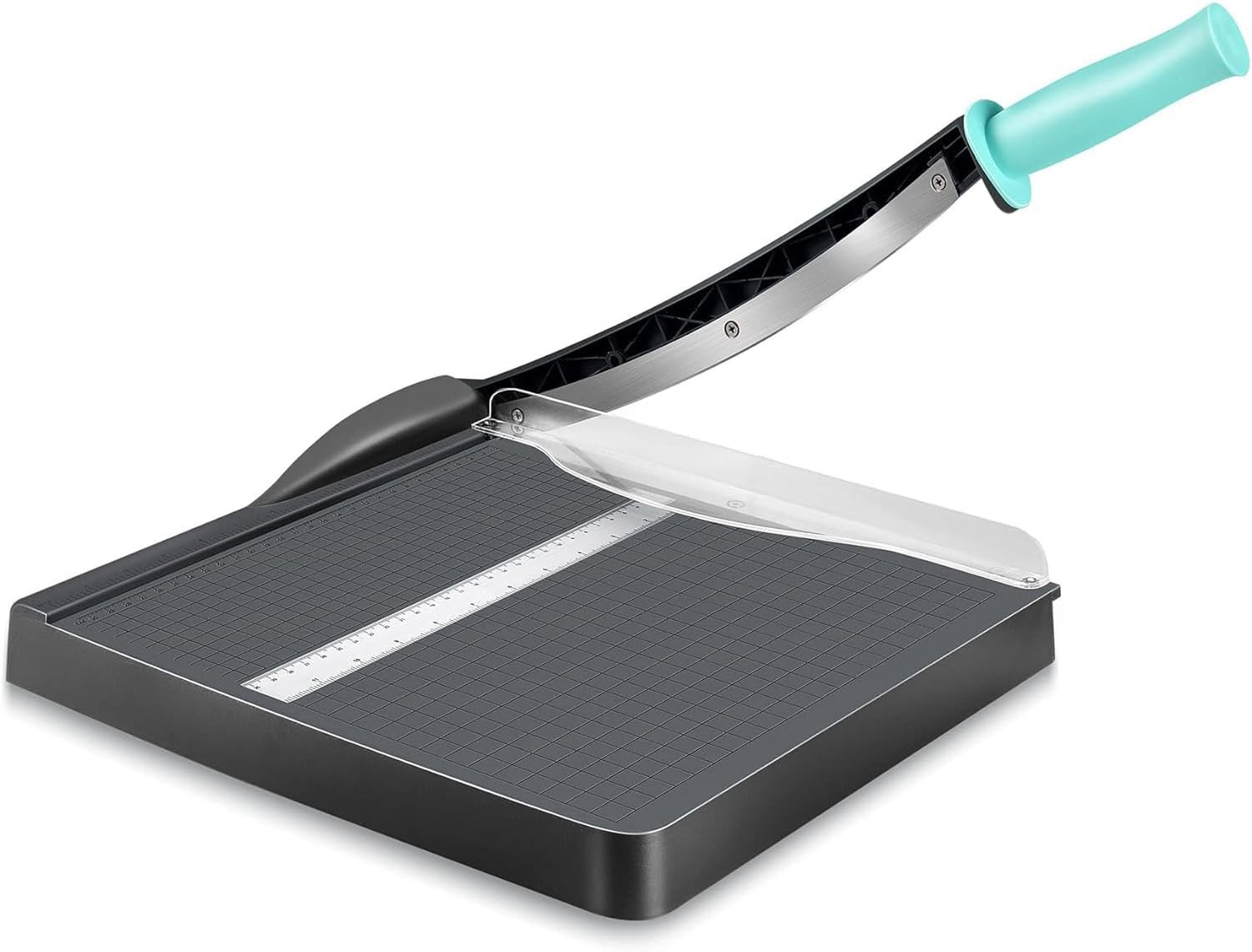 Paper Cutter, A4 Paper Trimmer with Safety Guard, 12" Cut Length Paper Cutting Board, Guillotine Trimmer with 16 Sheets Capacity, Paper Slicer for Scrapbooking Craft, Coupon, Label, Cardstock | Amazon (US)