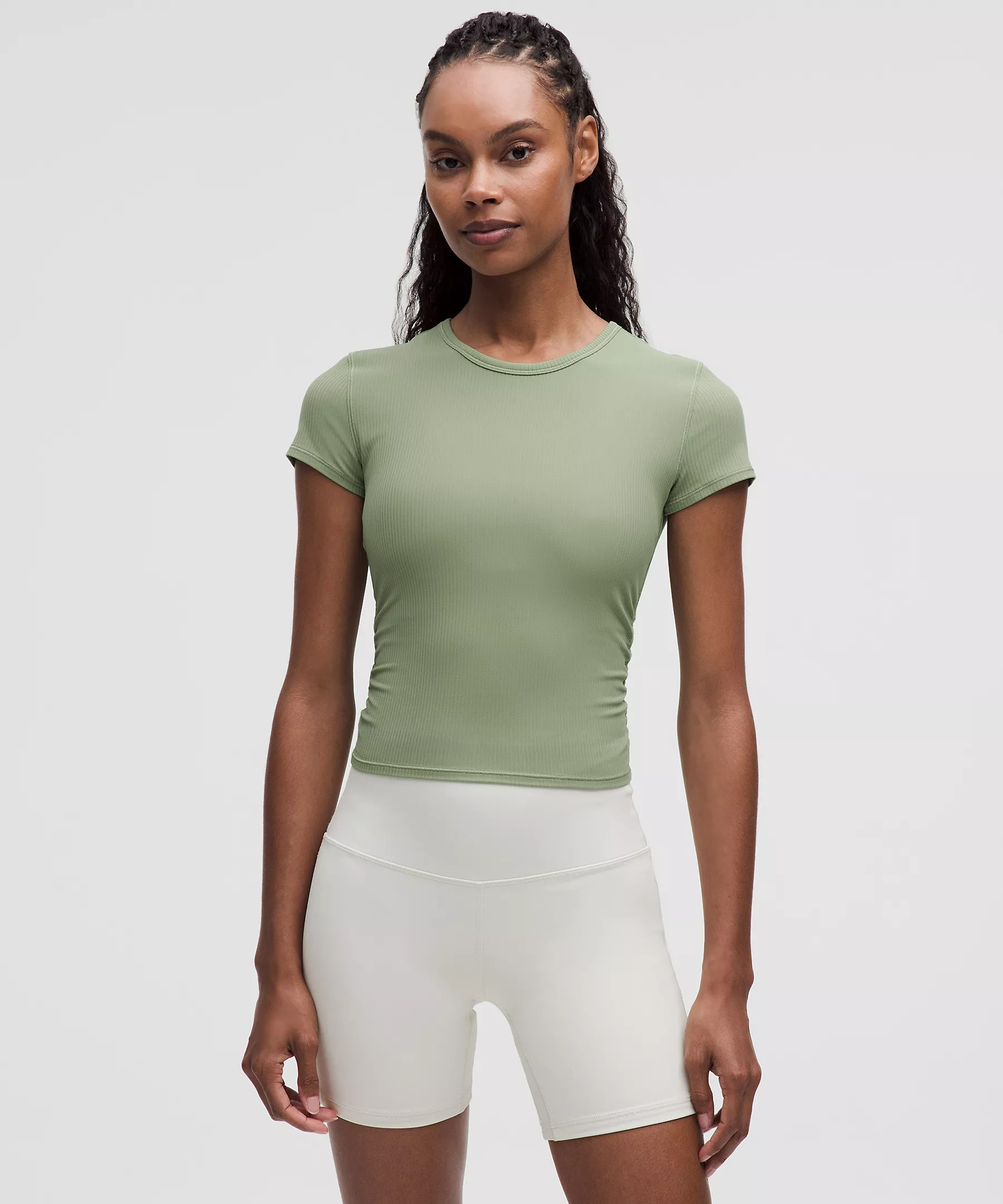 All It Takes Back-Twist Ribbed Short-Sleeve Shirt | Lululemon (US)