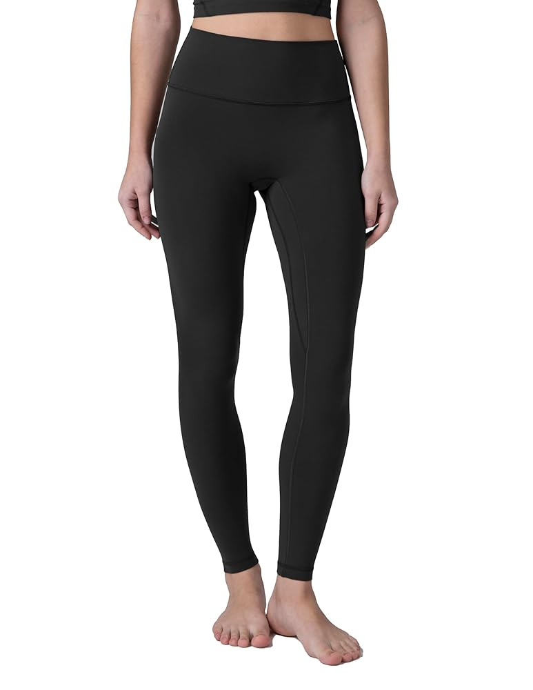 Colorfulkoala Dreamlux No Front Seam Leggings for Women 25"/28" Inseam, Seamless High Waisted But... | Amazon (US)
