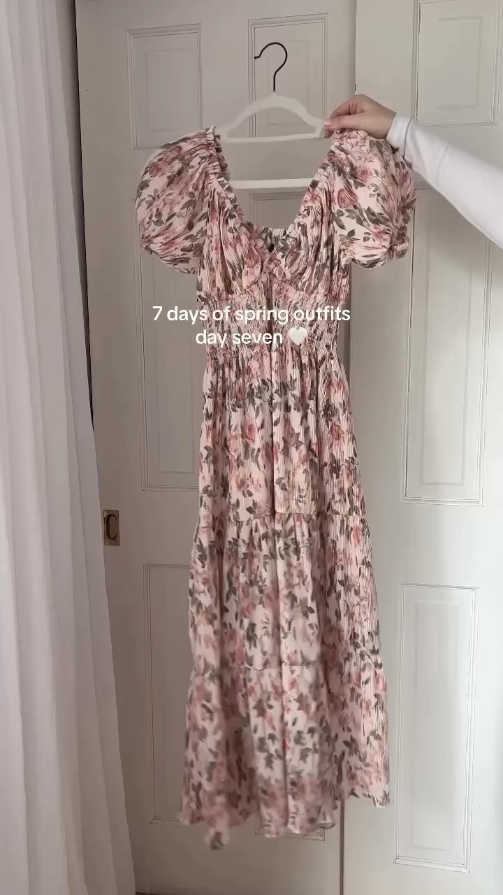 The cutest spring dress 🌸 wearing a size small 🤍

Mother’s Day
Wedding guest dress
Spring dress
Floral dress

#springoutfit #springdress #springfashion #love #floraldress

#LTKstyletip #LTKfindsunder100 #LTKwedding