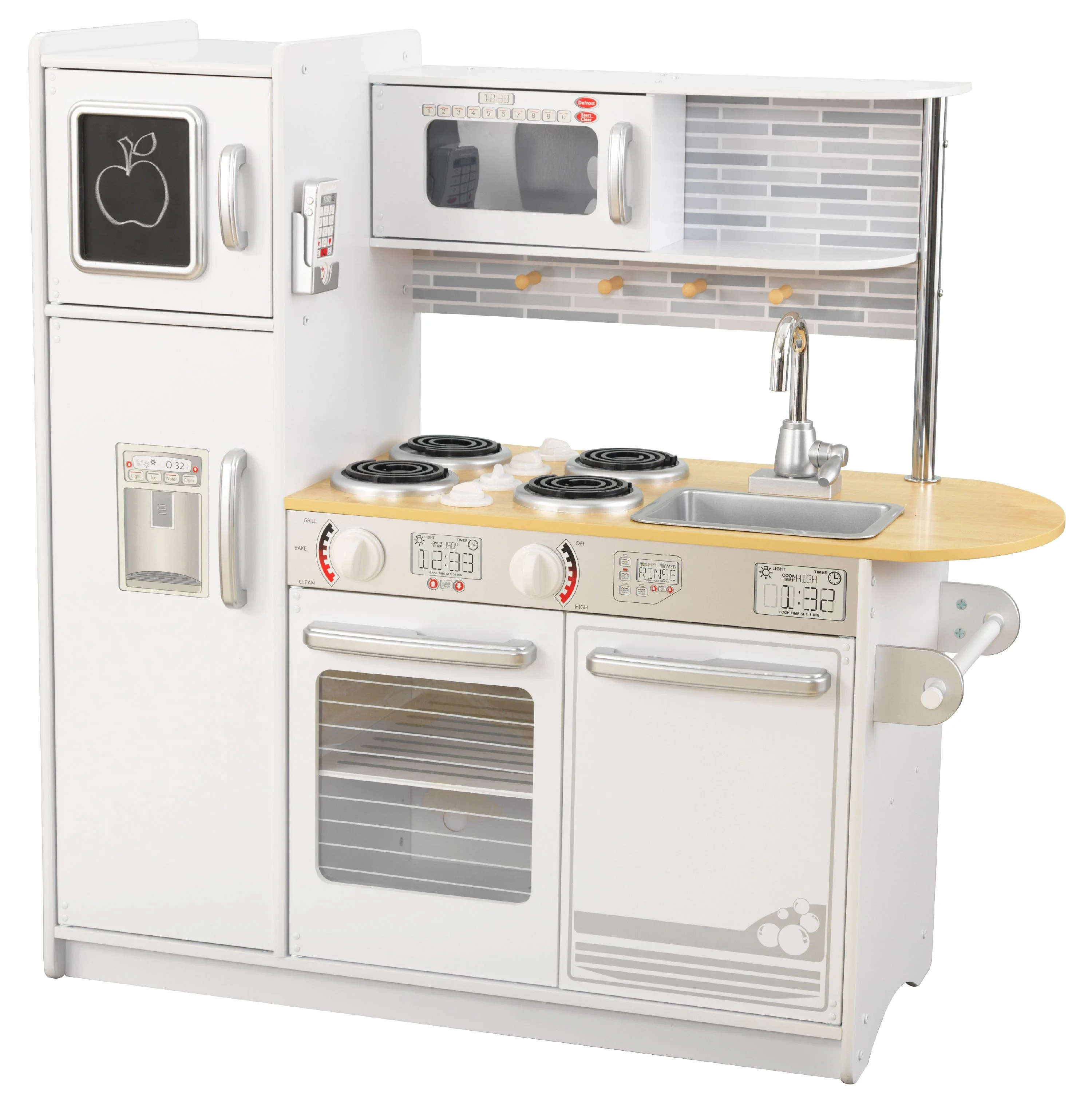 KidKraft Uptown White Play Kitchen | Walmart (US)
