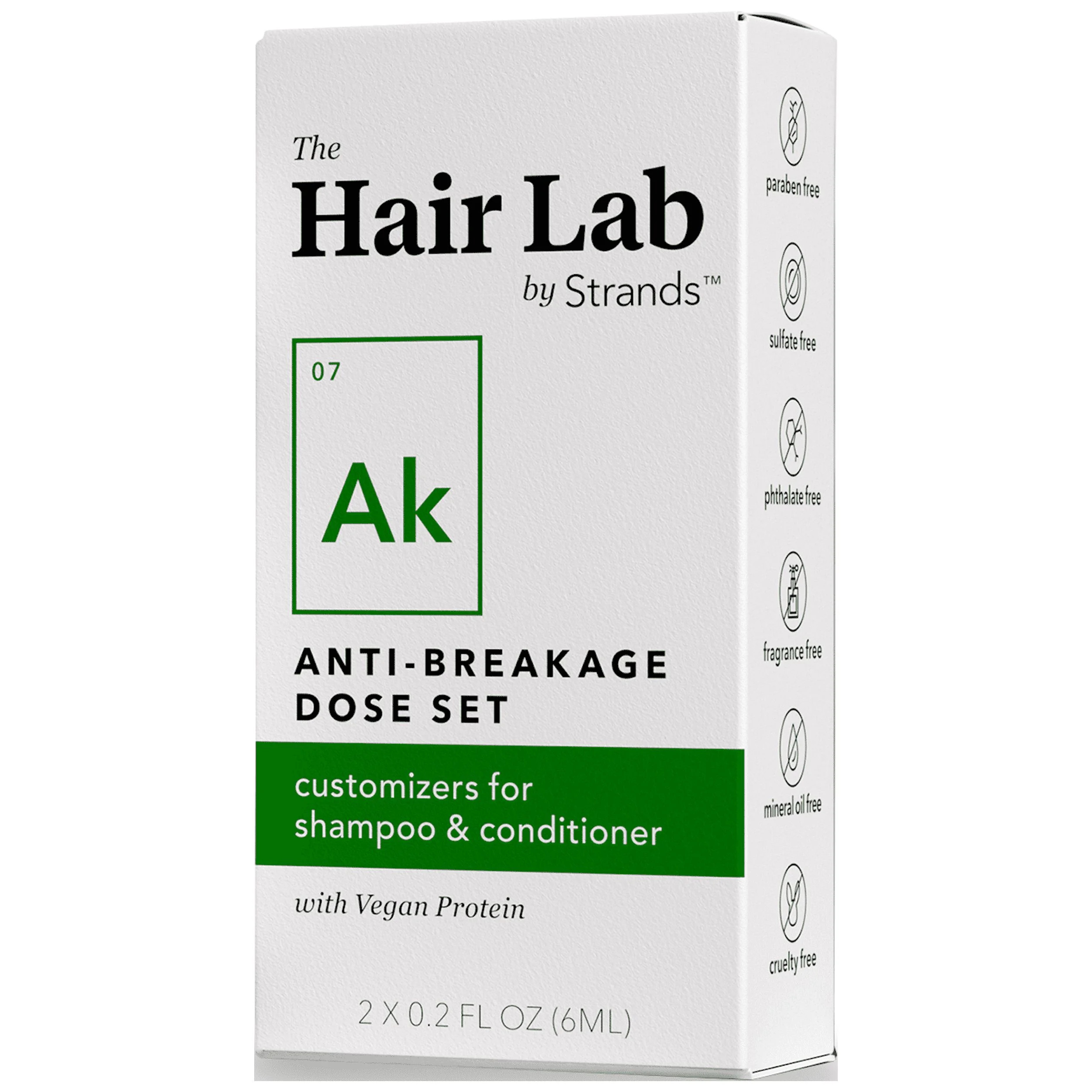 The Hair Lab Anti-Breakage Shampoo & Conditioner Dose Set with Vegan Protein to Fortify Hair, 2 x... | Walmart (US)