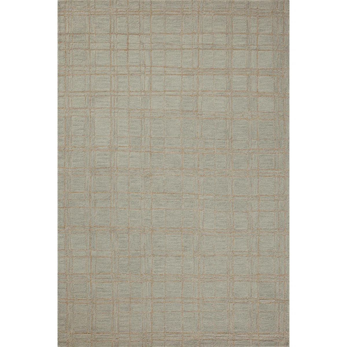 Chris Loves Julia x Loloi Polly Fog / Wheat Area Rug | Wayfair North America