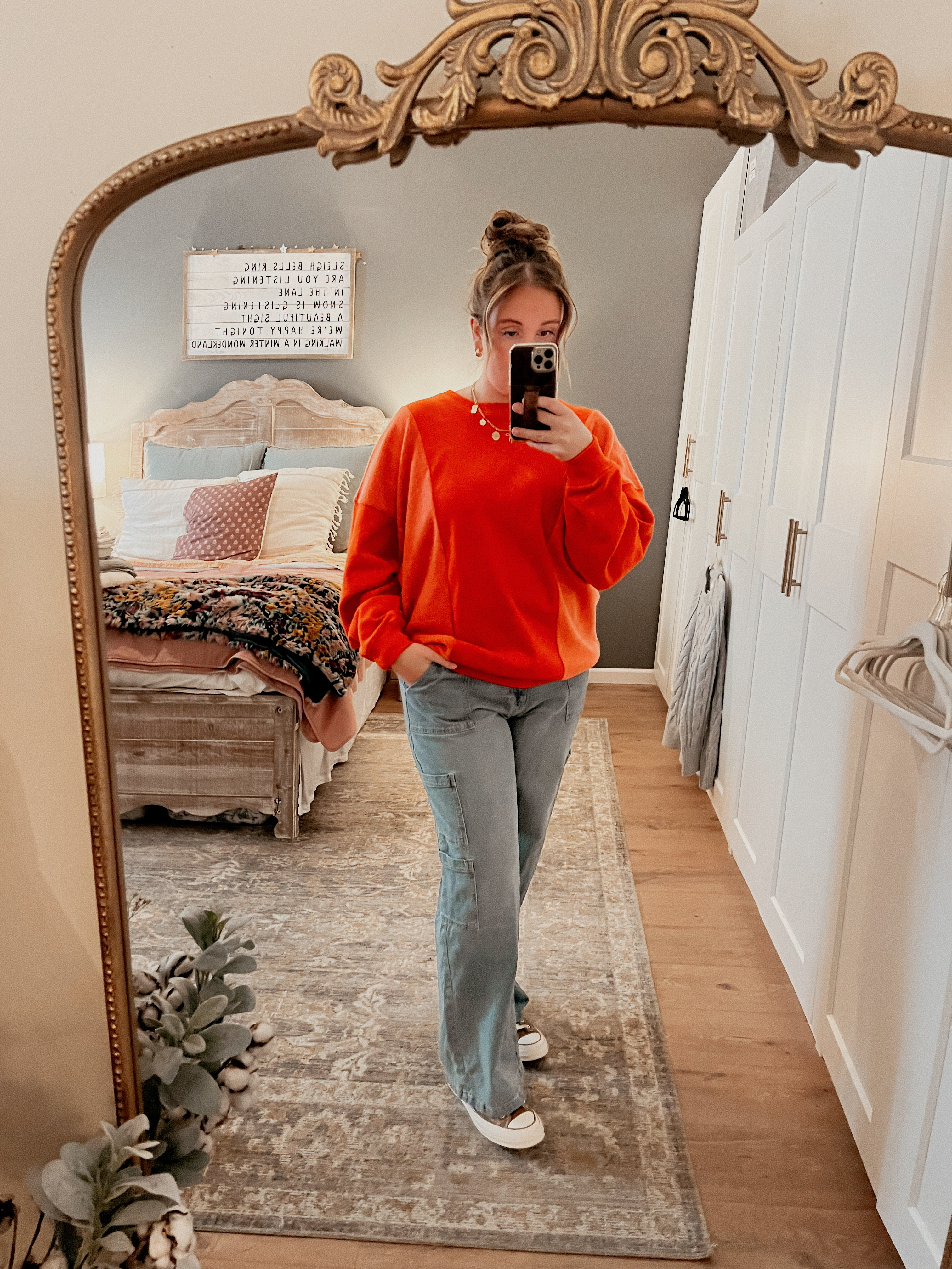 Everyday wide leg pant outfit ☃️

#LTKStyleTip #LTKShoeCrush #LTKMidsize