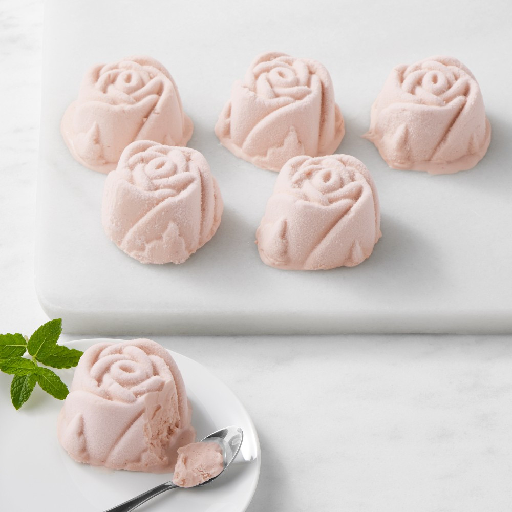 Bridgerton x Williams Sonoma Rose Shaped Gelato, Set of 6 | Williams-Sonoma