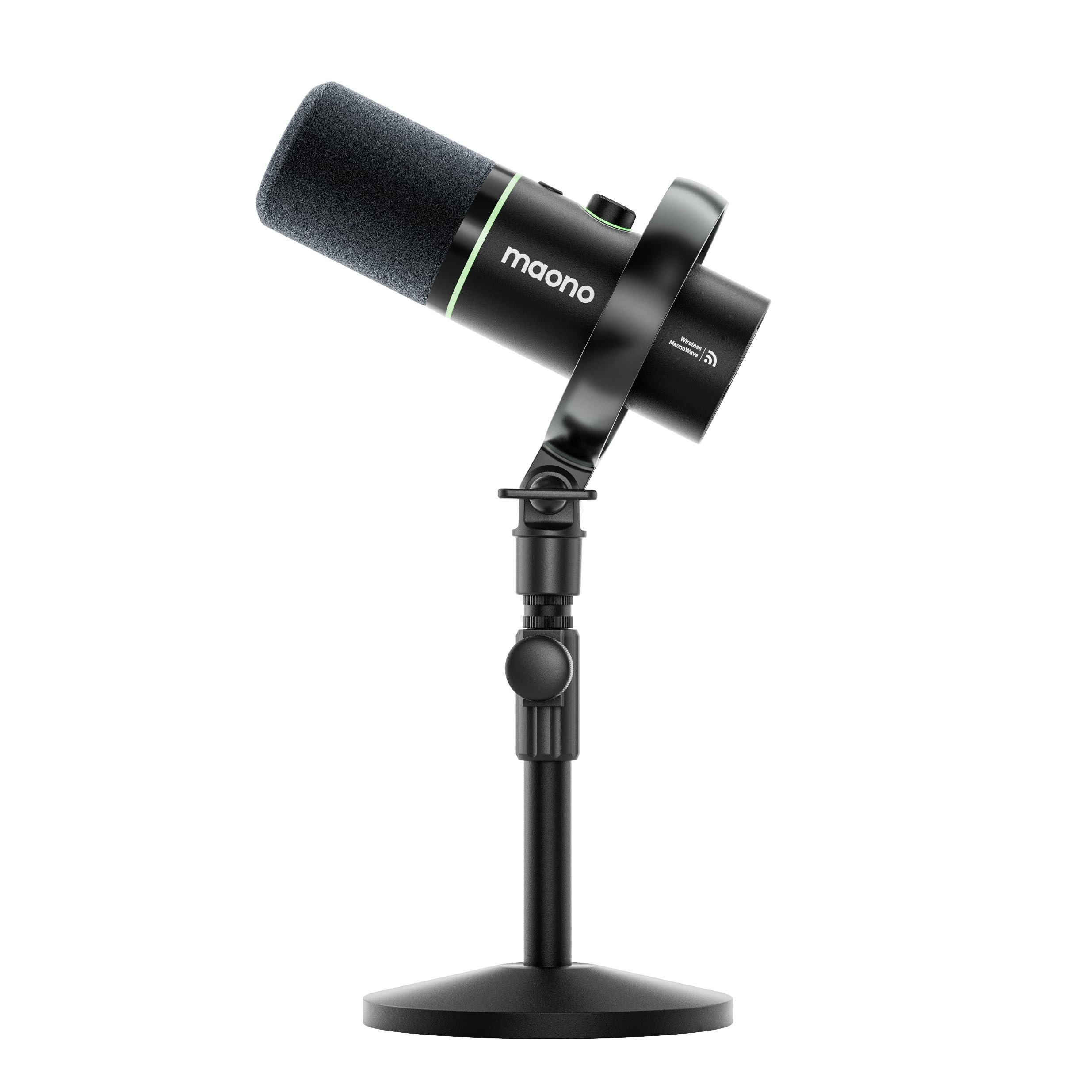 Amazon.com: MAONO PD200W Hybrid Wireless Podcast Microphone for PC, Dynamic XLR USB Mic with Desktop Stand, Software, Noise Cancellation, for Vocal Recording, Streaming, Content Creation, Home Studio, Voiceover : Musical Instrument | Amazon (US)