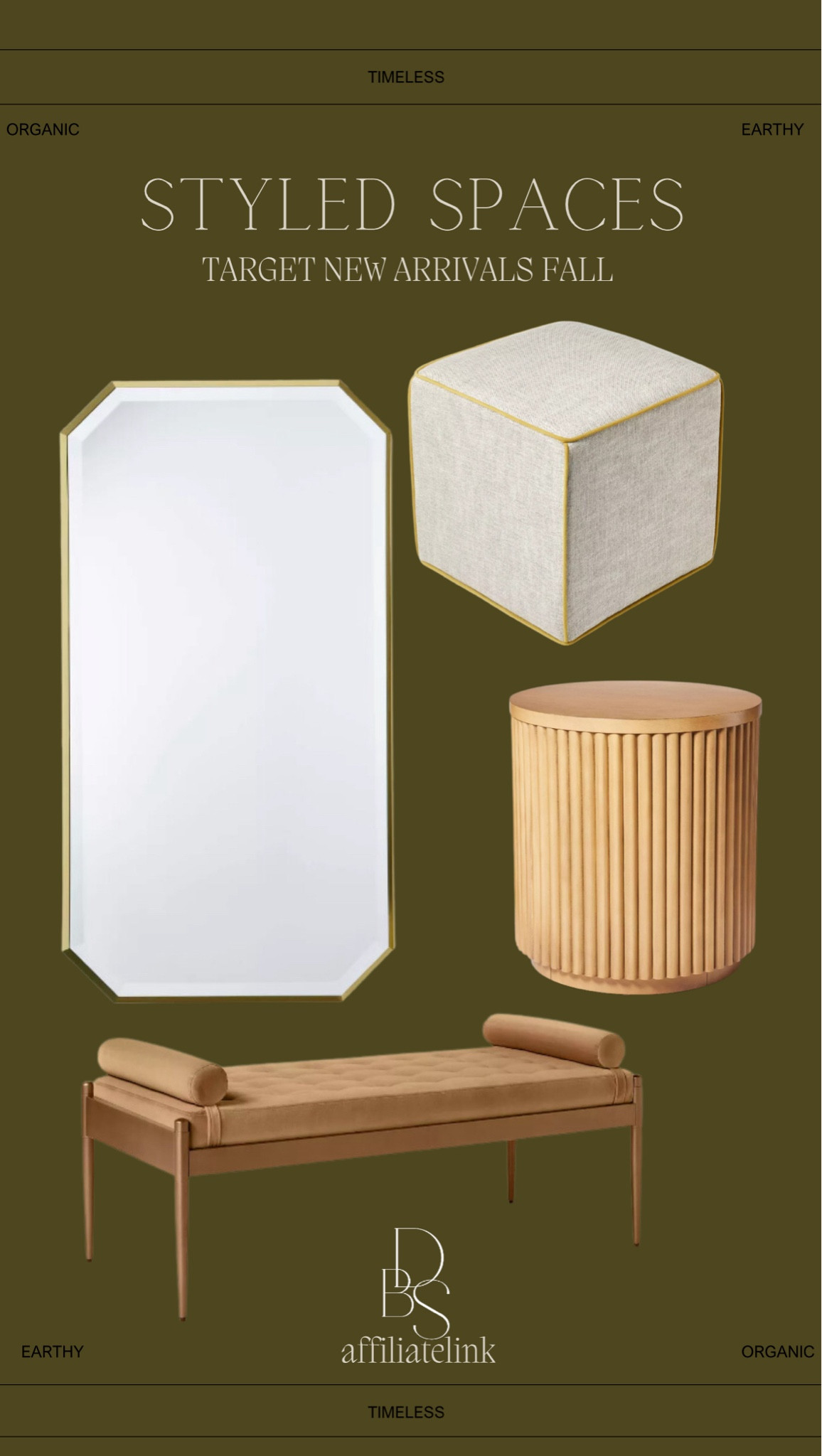 Targets fall new arrivals 🤎

Target, home decor, target style, target home, home finds, benches, fall decor 

#LTKHome