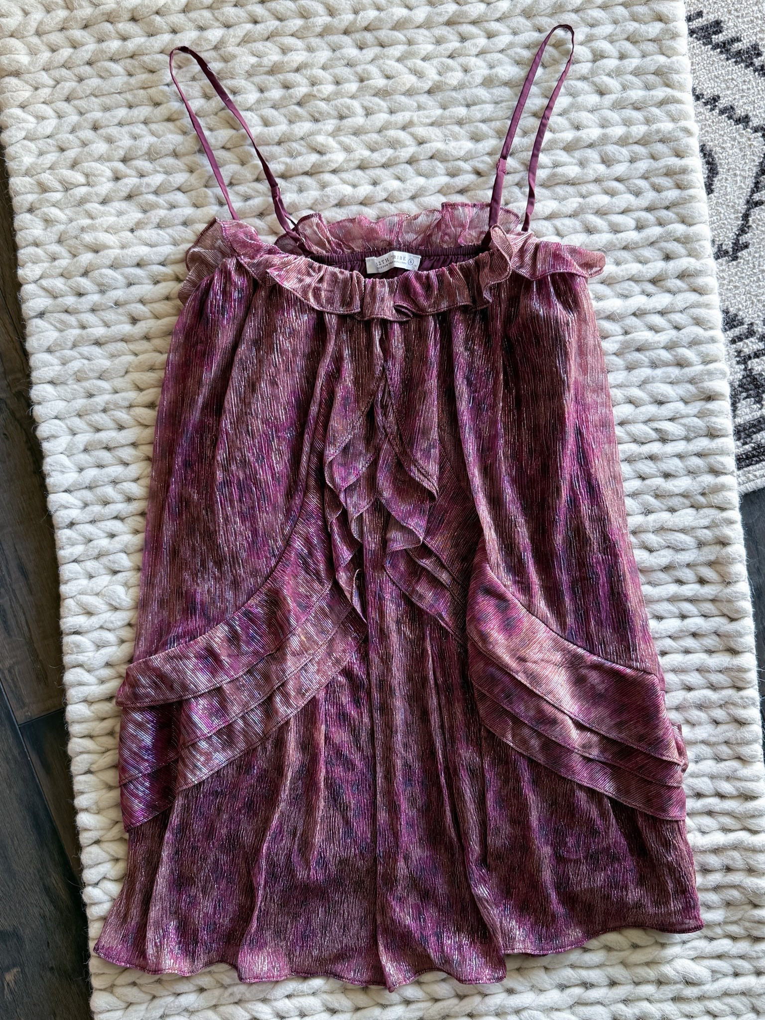 Currently obsessing over my new Golden Hour Raspberry Ruffle Mini Dress from 12th Tribe. Lightweight, flowy, & easy for warm weather days, vacations, dinners, or summer events. Runs true to size with adjustable straps. I sized up to size small for a little extra length. I’ll share it styled next week. 

12th Tribe dress - raspberry mini dress - ruffle mini dress - summer dress women - flowy summer dress - lightweight summer dress - boho summer dress - vacation dress women - resort wear dress - casual summer outfit - date night summer dress - beach to dinner dress - warm weather outfit - womens boutique dress - spring summer dress - easy throw on dress - feminine summer style



#LTKU #LTKNYFW #LTKValentine