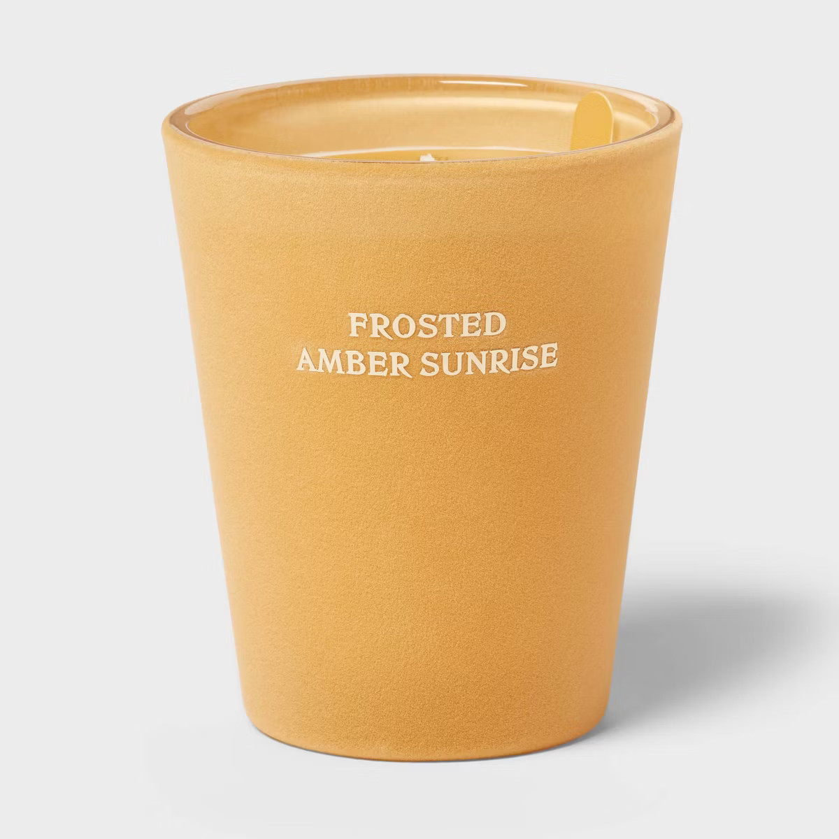 Velvet Frosted Amber Sunrise Jar Candle 12.6oz - Threshold™ | Target