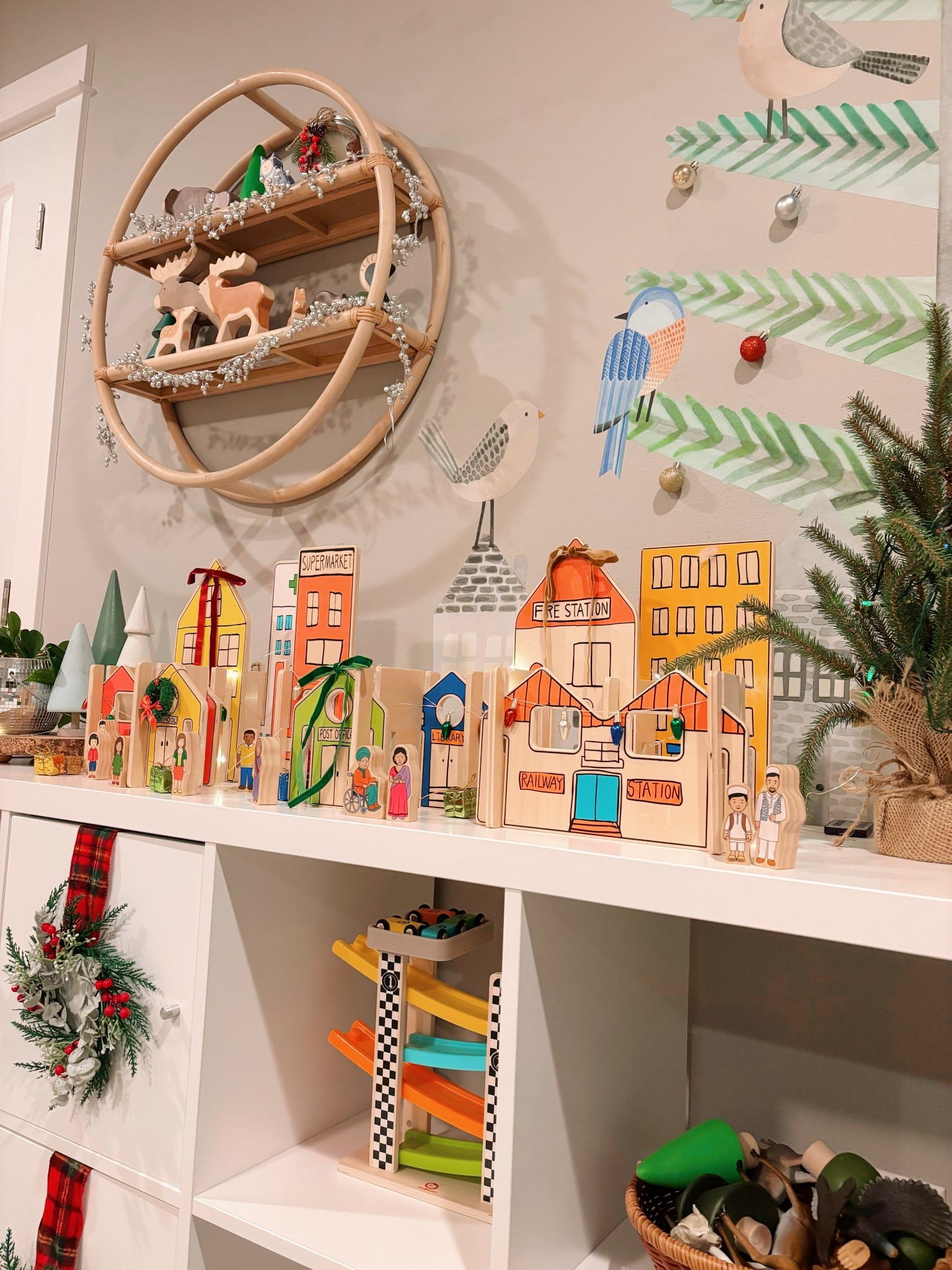 Little Christmas toy rotation shelf ❤️ 

#LTKHoliday #LTKKids #LTKGiftGuide