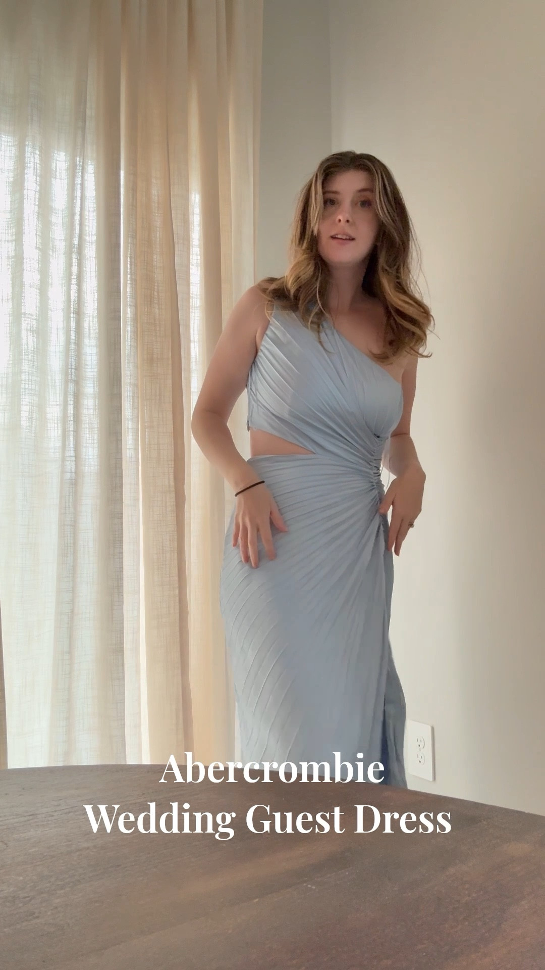 Sale alert! Everything Abercrombie is currently 25% off  Use code MYAF15 for an extra 15% off.  How STUNNING is this dress? So beautiful for a wedding guest dress. I’m a bridesmaid in my besties wedding and she asked everyone to choose their own light blue dress. I made this video to get her approval lol she loved it so it’s the one! I’m wearing a size M

#weddingguestdress #bridesmaiddress #abercrombiesale

#LTKSaleAlert #LTKStyleTip #LTKWedding