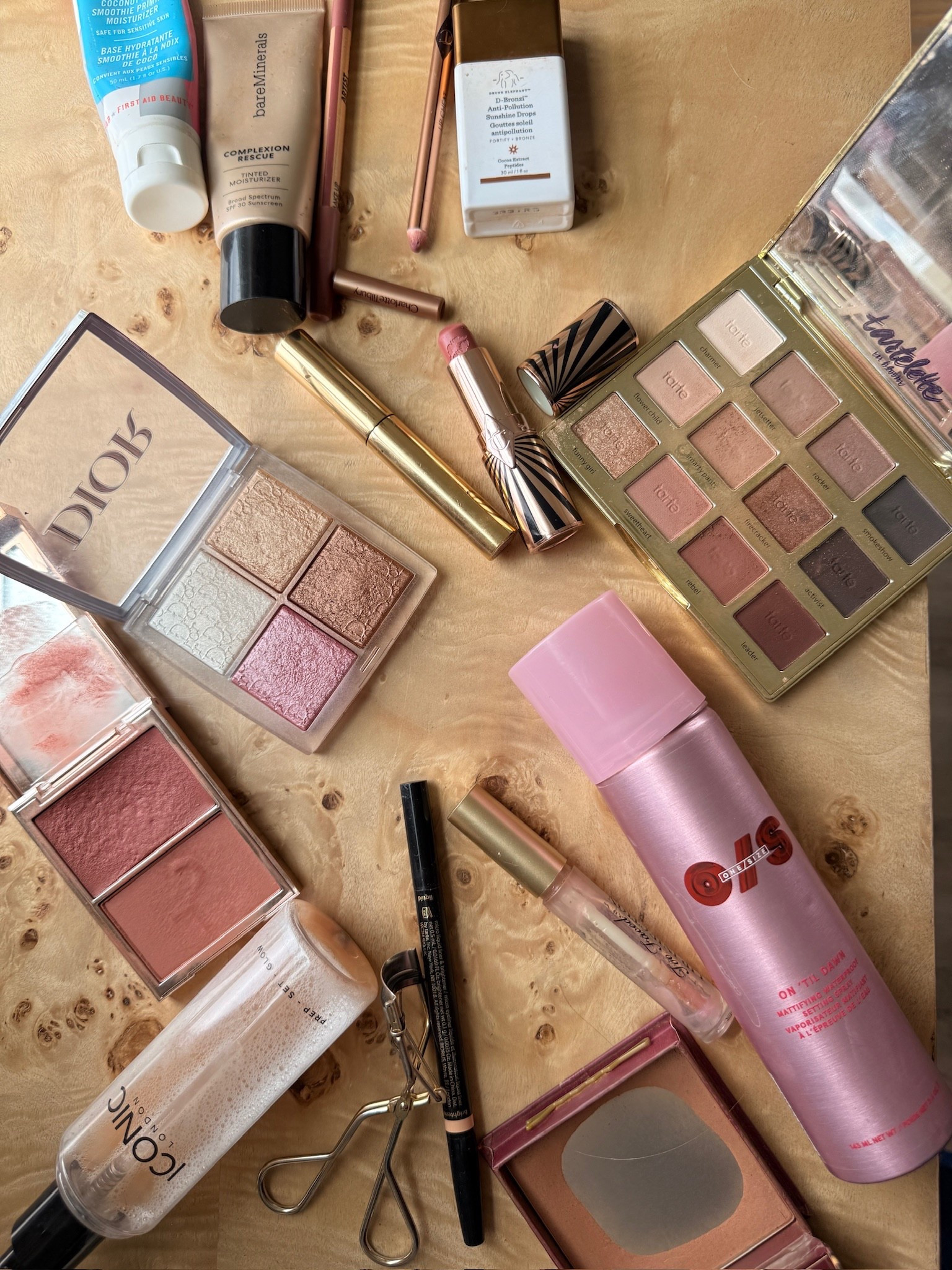 Sephora Sale makeup picks!
All on sale with one with the code: EVERYTHINGG

First Aid Beauty Primer
Drunk Elephant Sunshine Drops
Bare Minerals Tinted Moisturizer (shade AMBER 07)
Tarte Creaseless Concealer (shade LIGHT SAND)
Iconic London Prep Set Glow (shade GLOW)
Patrick Ta Cream & Powder Blush Duo (shade SHE’S BLUSHING)
Hoola Bronzer (shade ORIGINAL)
Dior Backstage Glow Face Palette (shade UNIVERSAL)
Tarte In Bloom Eyeshadow Palette (shade JETSETTER & REBEL)
Tarte Micro Eyeliner (shade BLACK)
Merit Eyebrow Pomade (shade LIGHT BROWN)
Too Faced Better Than Sex Mascara (in WATERPROOF BLACK & BROWN)
Charlotte Tilbury Lip Liner (shade Pillow Talk)
Makeup Forever Lip Liner (shade Wherever Walnut)
Charlotte Tilbury Lipstick (shade IN LOVE WITH OLIVIA)
Too Faced Lip Injection Extreme (shade Original Clear)
One Size Setting Spray

#sephora

#LTKSaleAlert