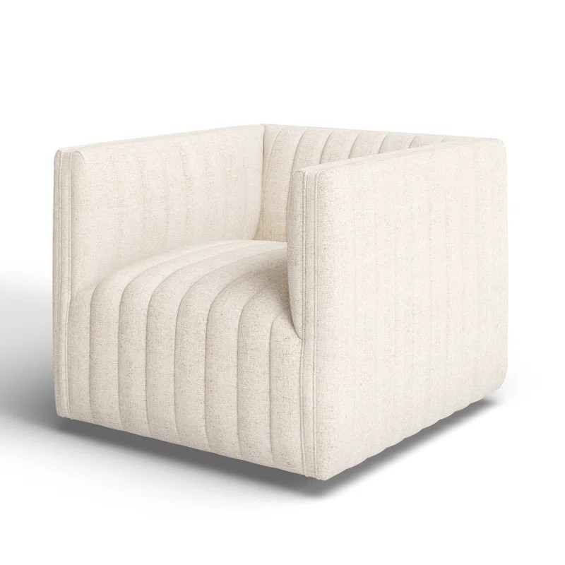 Brandt Upholstered Swivel Armchair | Wayfair North America