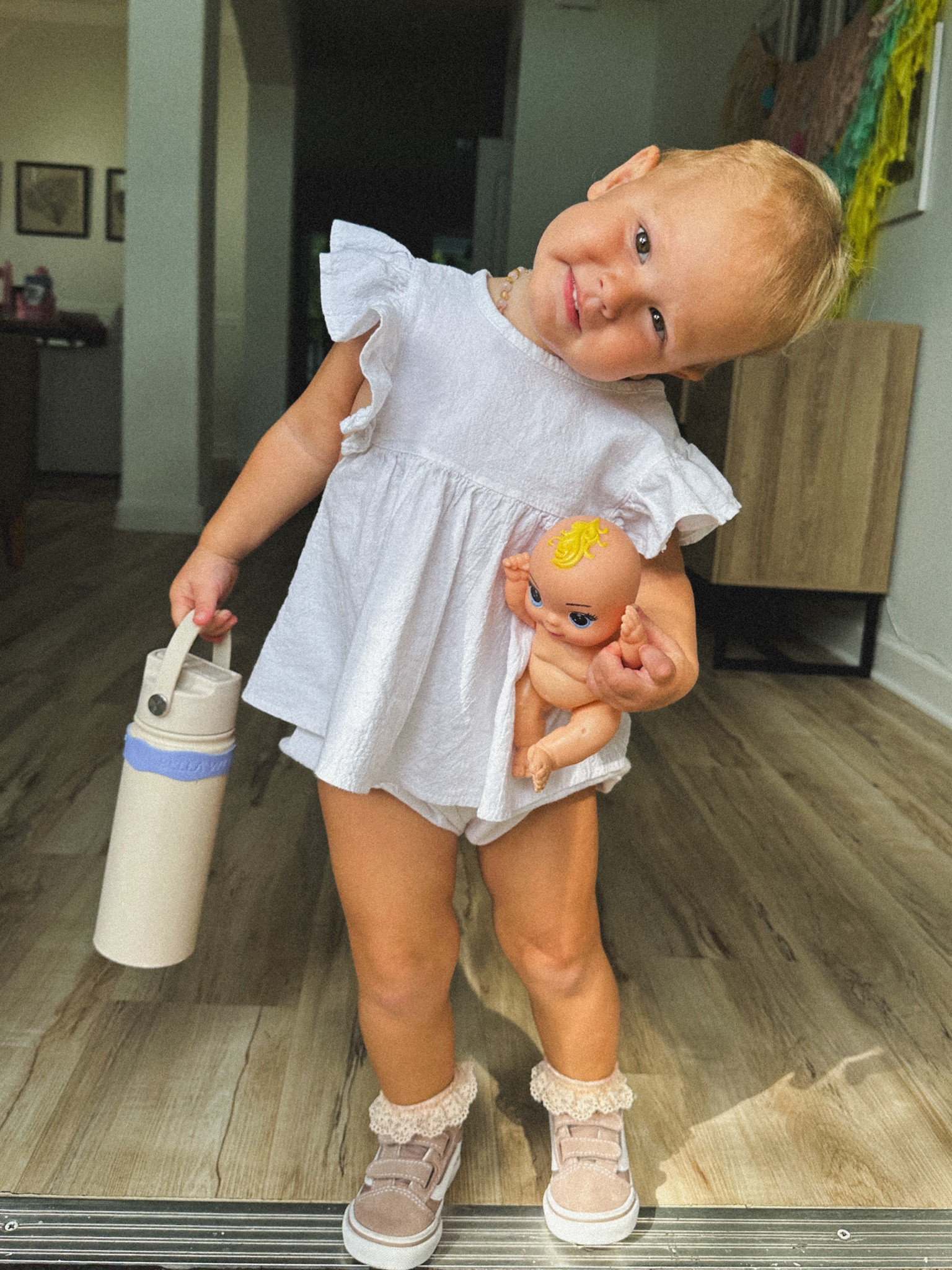 Adorable everyday toddler girl outfit