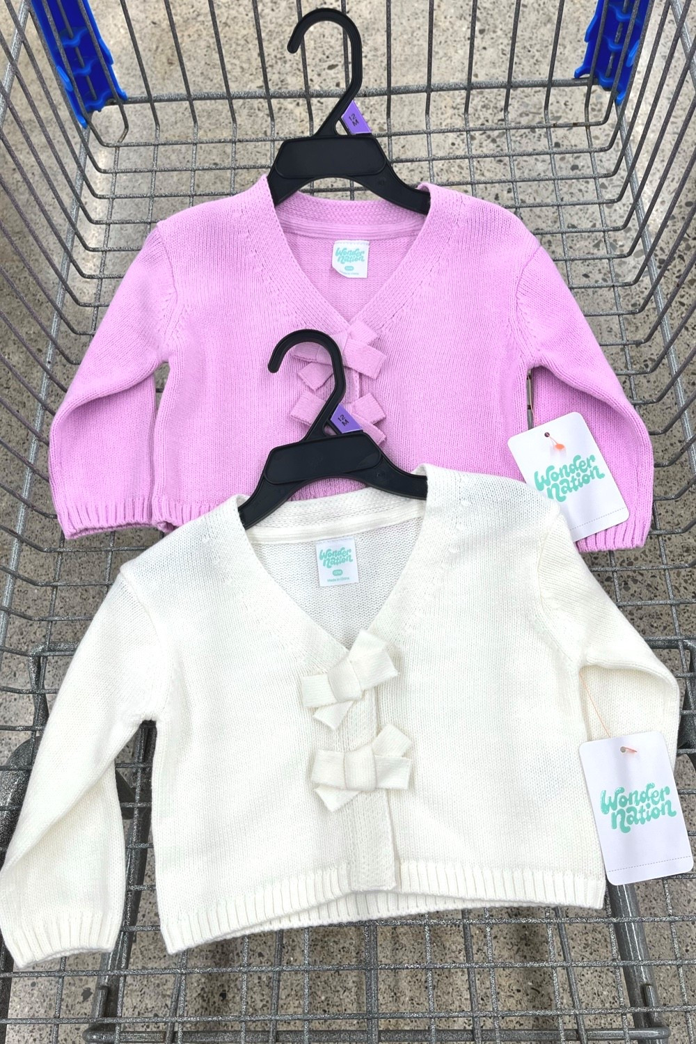Pink and white baby bow sweater with studs at Walmart. 

Girls sweater, casual flower girl outfit, girl wedding guest, special occasion look.

#LTKWedding #LTKBaby #LTKKids