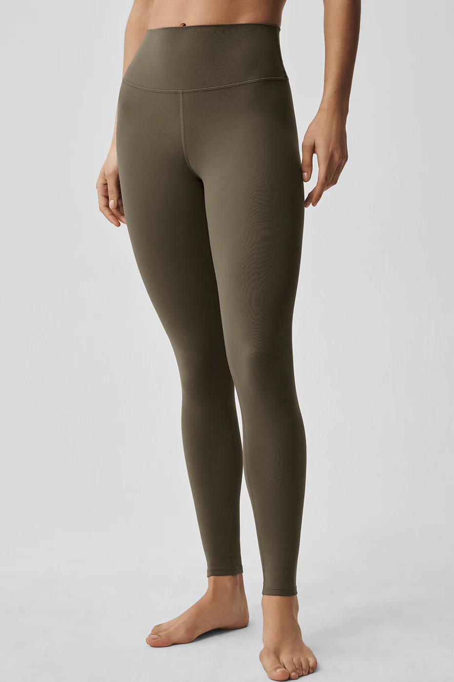 ALO Softsculpt High-Waist Legging in Olive Tree Green, Size: 2XS | Alo Yoga (US)