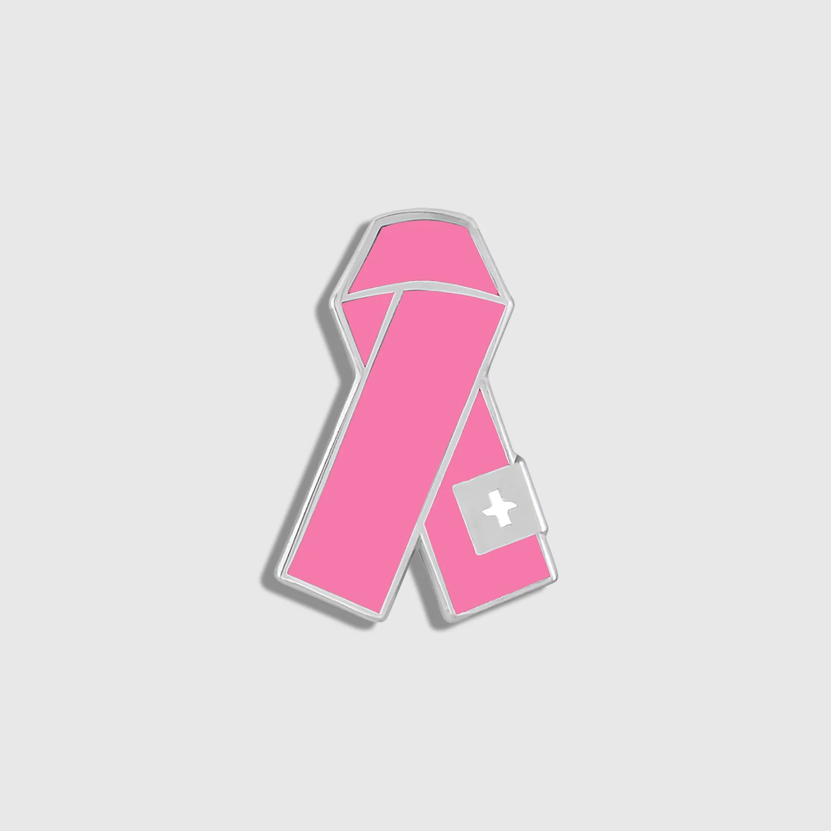 FIGS | V Coterie Breast Cancer Awareness Enamel pin | FIGS