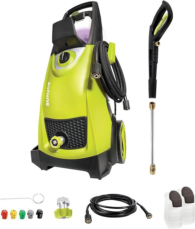 High Pressure Washer,Max PSI 1.76 GPM, 14.5-Amp Electric, Green | Amazon (US)