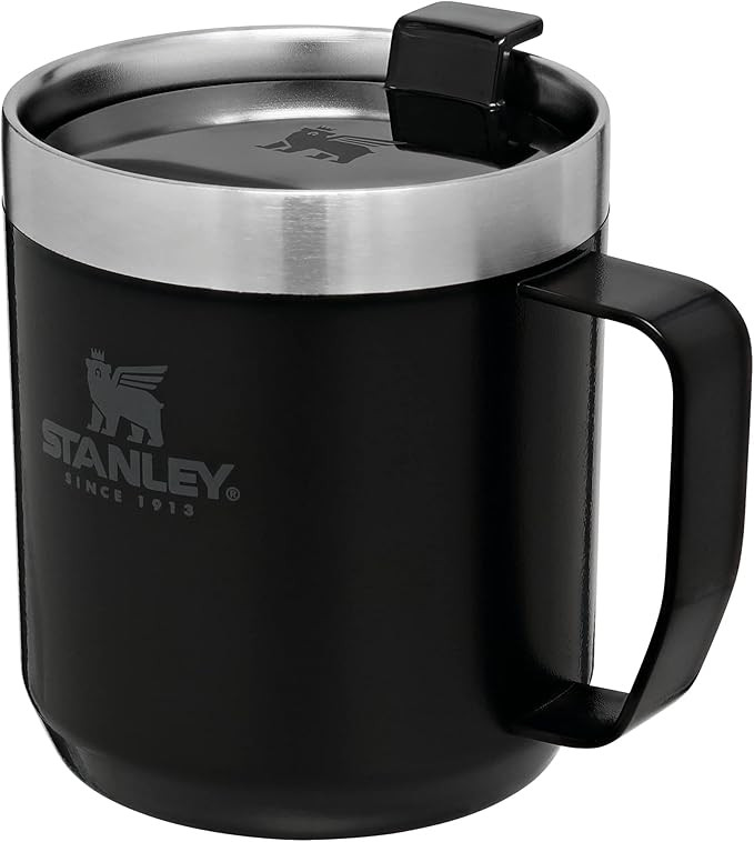 Stanley Classic Legendary Camp Travel Mug 0.35L - Keeps 1.5 Hours Hot - 3 Hours Cold - Dishwasher... | Amazon (UK)
