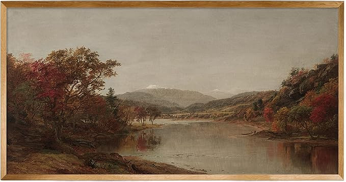 Unframed Rolled Vintage Farmhouse French Country Bedroom Wall Decor Above Bed - 10x20" - Panorami... | Amazon (US)