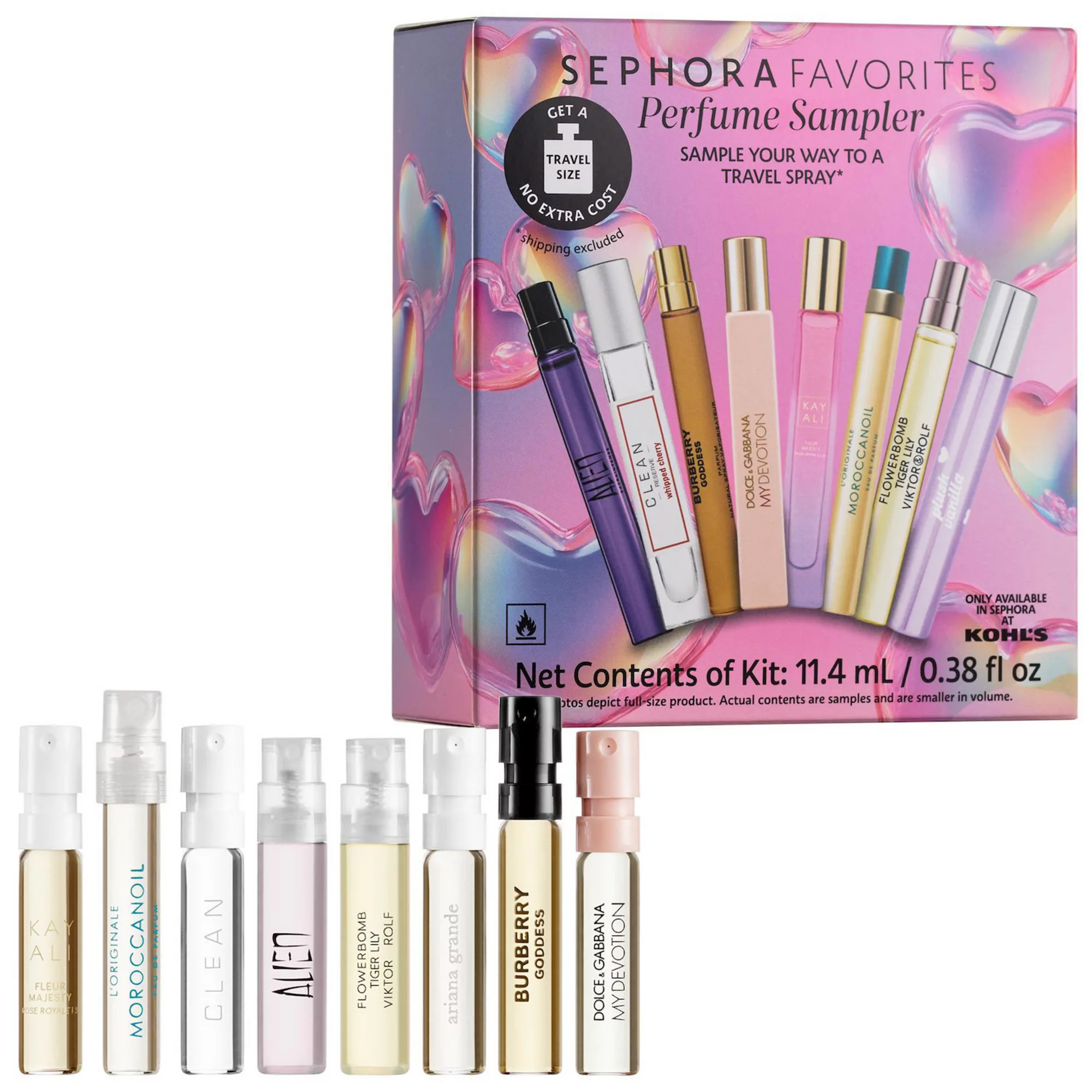 Sephora Favorites Travel Spray Sampler Set With Redeemable Voucher | Kohl's