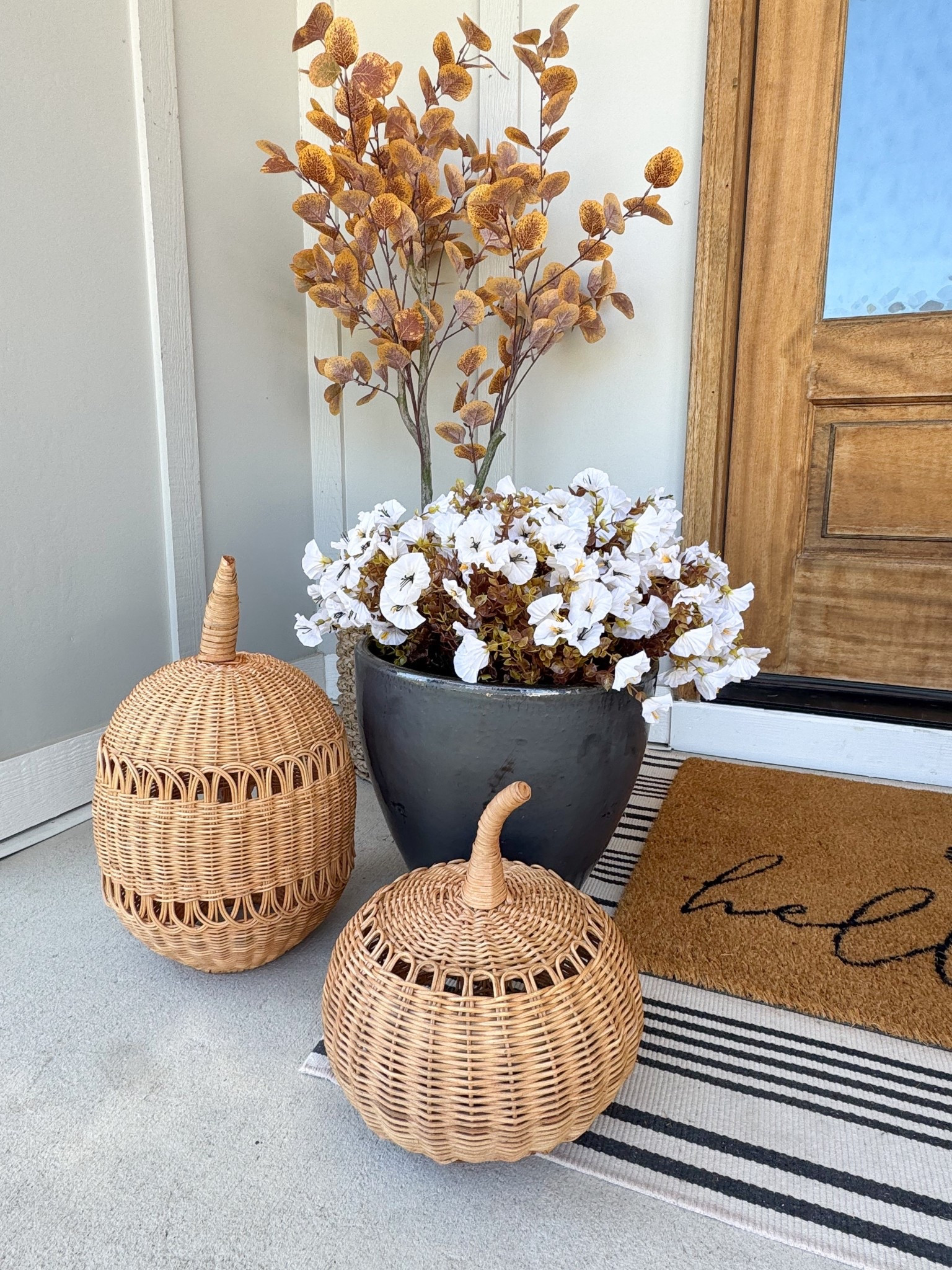 Fall front porch ideas 

Fall porch, fall front porch, fall decor, outdoor decor, outdoor fall, fall porch inspo, fall porch decor, porch inspo, fall outdoor finds, target pumpkins, rattan pumpkins 

#LTKHome