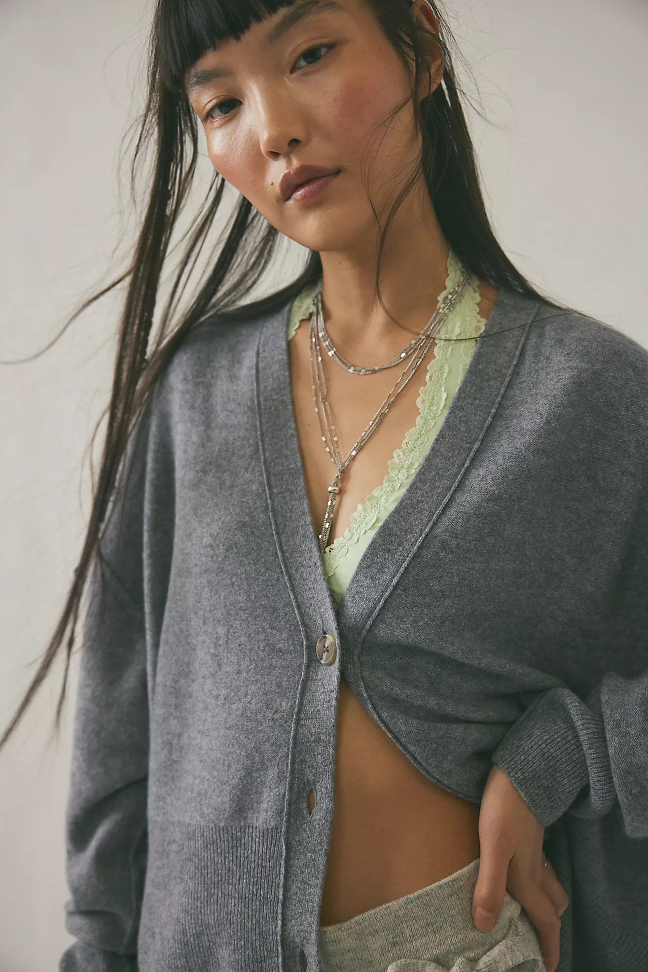 Eclair Cashmere Cardi | Free People (Global - UK&FR Excluded)