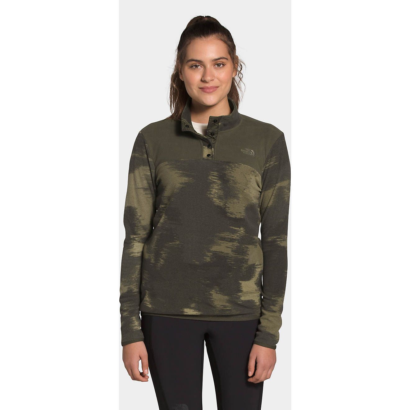 The North Face Women's TKA Glacier Snap Neck Pullover | Academy Sports + Outdoor Affiliate