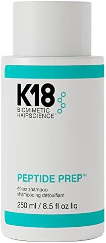 K18 PEPTIDE PREP™ Color-Safe Detox Clarifying Shampoo, Non-Stripping, pH-Optimized Cleanse, Rem... | Amazon (US)