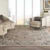 Nourison Concerto Beige/Grey 7' x 10' Area Rug, Transitional, Persian, Bed Room, Living Room, Din... | Walmart (US)