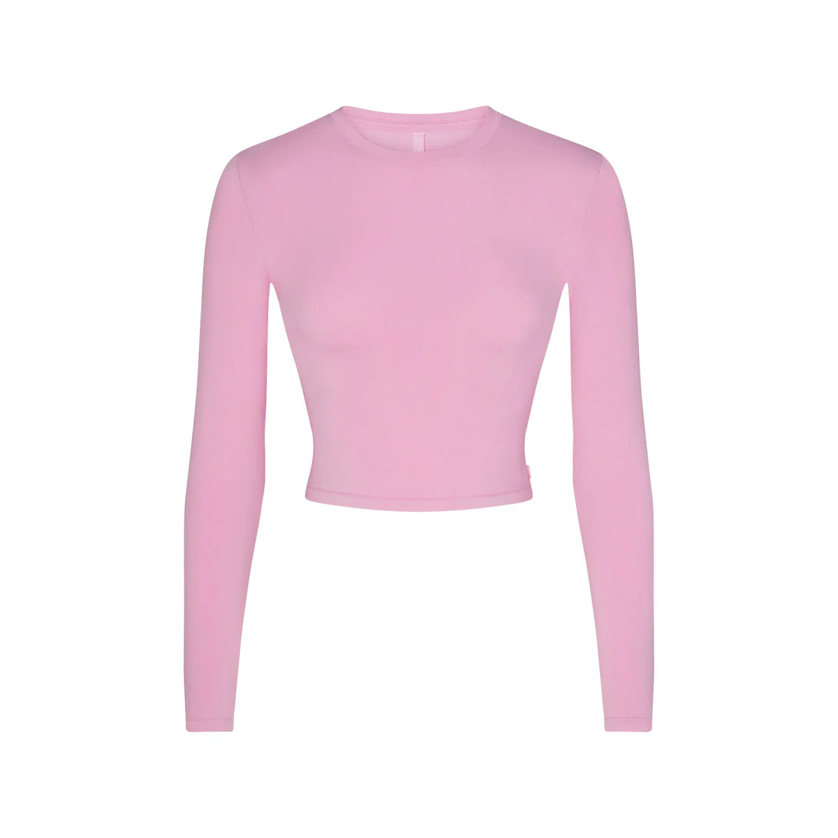 SKIMS SLEEP SUPER CROPPED LONG SLEEVE | BUBBLE GUM | SKIMS (US)