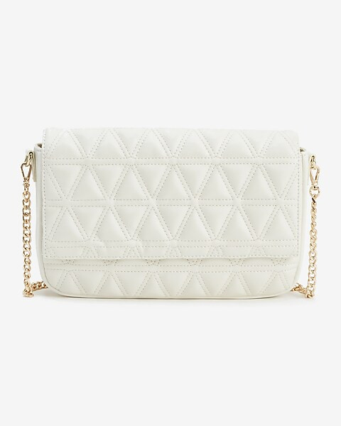 Triangle Quilted Crossbody Bag | Express