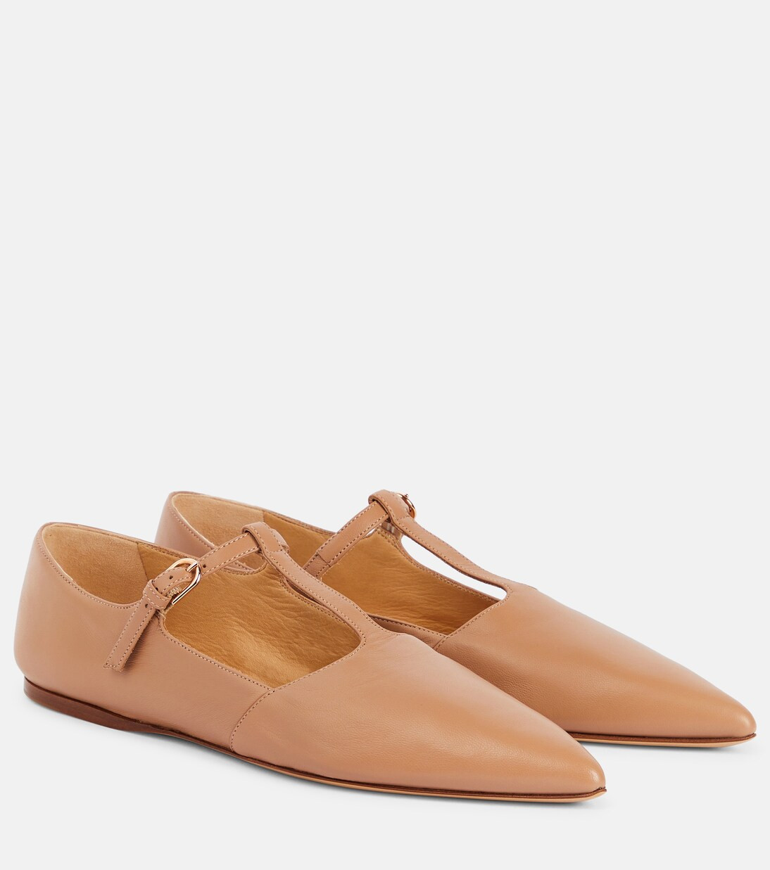 Lola leather ballet flats | Mytheresa (INTL)