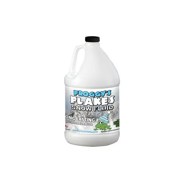 1 Gallon - LONG LASTING Snow Juice Machine Fluid - Froggys Flakes (75 Foot Plus Float / Drop) Slo... | Walmart (US)