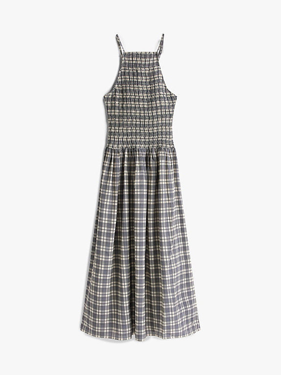 Shirred Sleeveless Midi Dress | Tommy Hilfiger UK