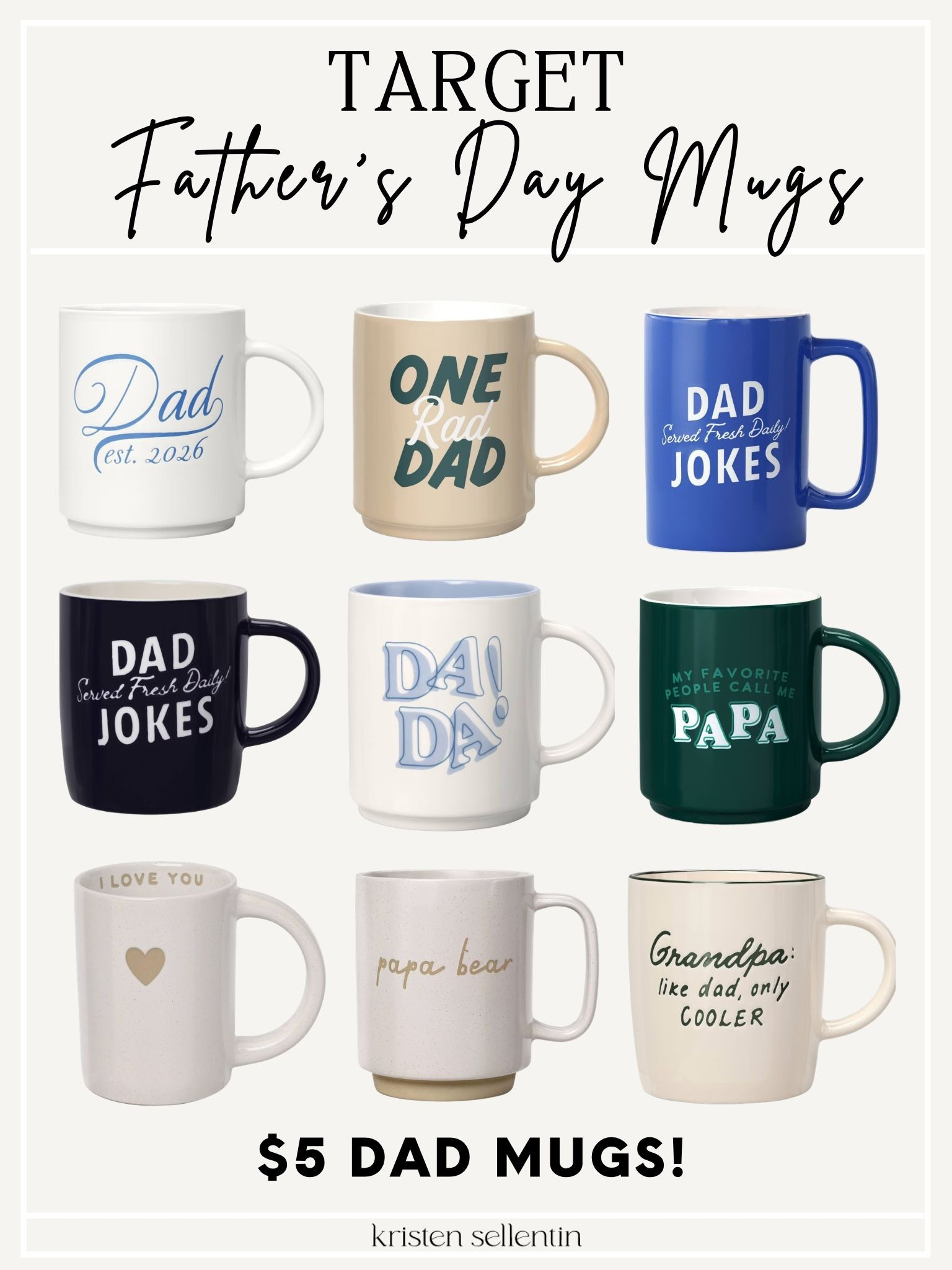 Father's Day $5 dad mugs @ Target!

#LTKSeasonal #LTKKids #LTKMens