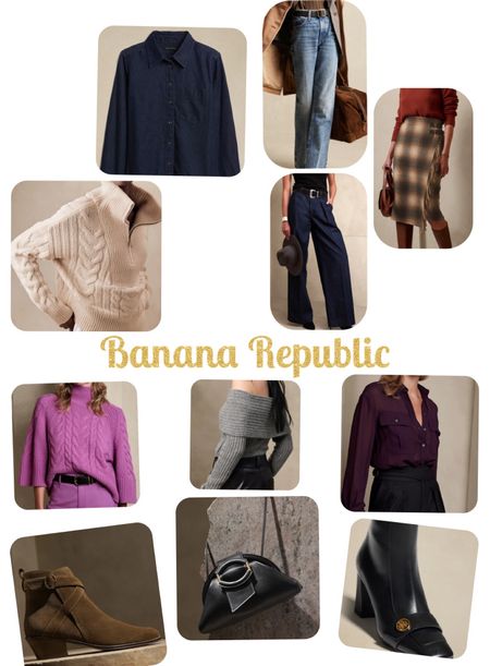 Banana Republic with all the fall looks and sweaters!! 

#LTKSeasonal #LTKstyletip #LTKworkwear
